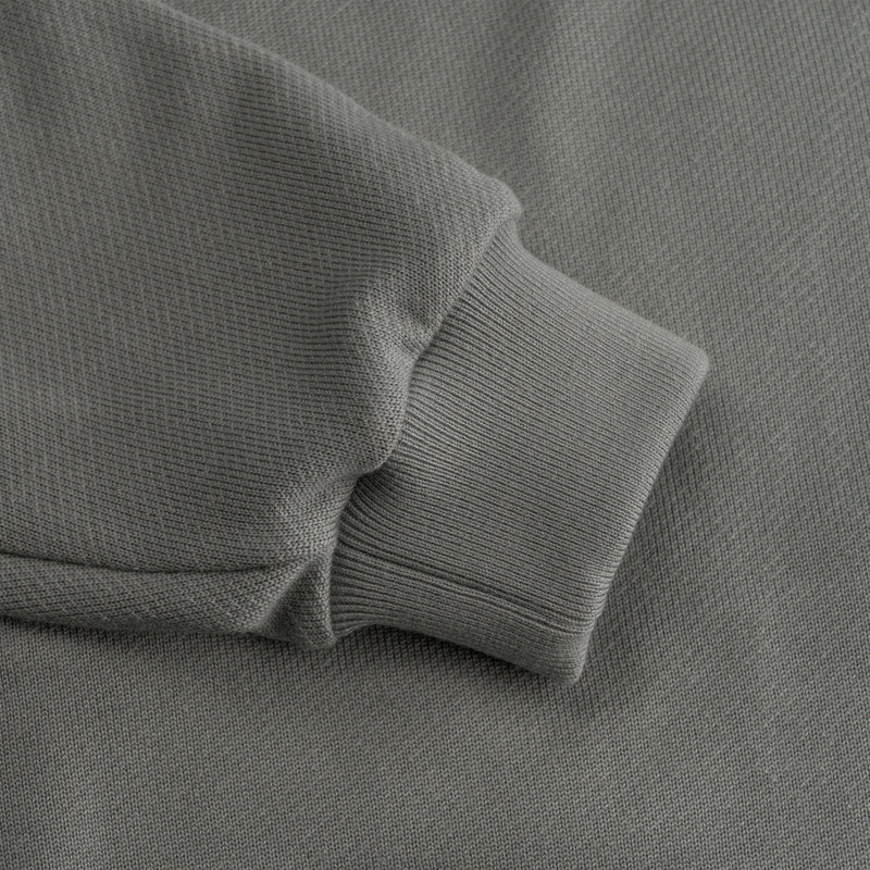 Sleeve detail of Superior Wool Loungewear Hoodie color grey