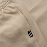 NFC tag detail of superior wool loungewear joggers color naturale