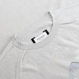 MARIS INTARSIA WHOLEGARMENT TSHIRT / NAUTILUS