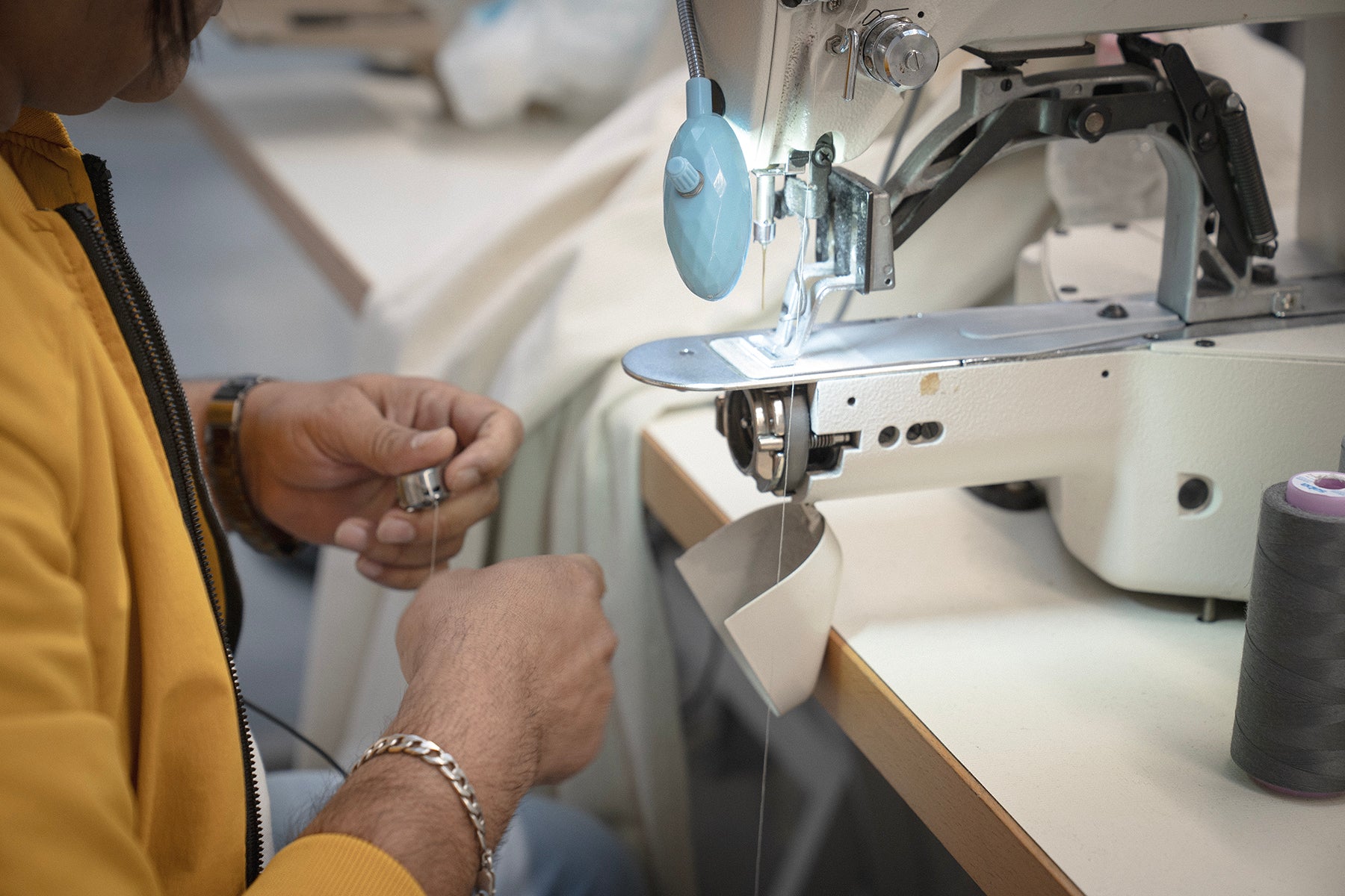 sewing machine detail