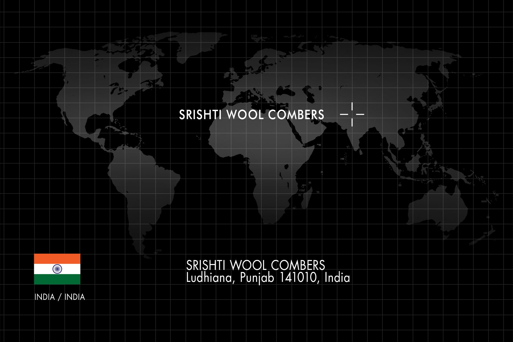 SRISHTI WOOL COMBERS geolocalisation